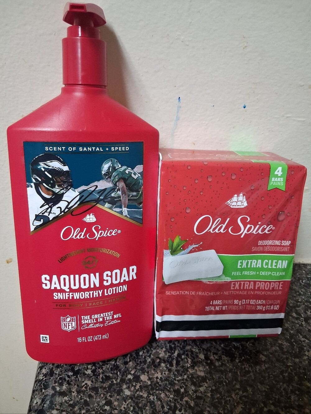 Old Spice 4 Pack Fresh Scent Deodorant Soap And Body Lottion